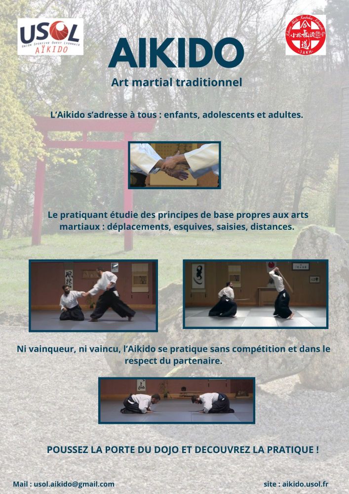 AIKIDO : rentrée 9 septembre