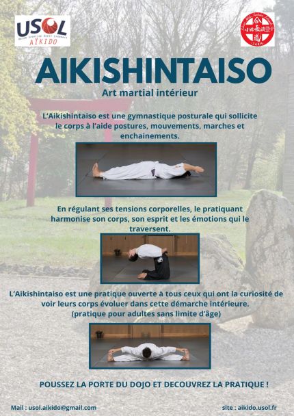 AIKISHINTAISO : rentrée 9 septembre