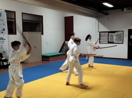 Bon début pour le nouveau cours d’aikido à Brindas !